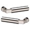 Baldwin L029 Lever Lifetime Bright Nickel Door Levers Lifetime Bright Nickel L029.055.MR - alternate 3
